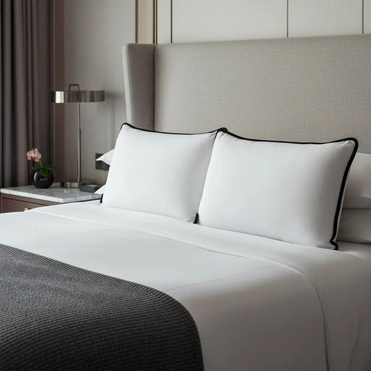 Almohadas Hoteleras Símil Bamboo 50x70 cm — Pack x2