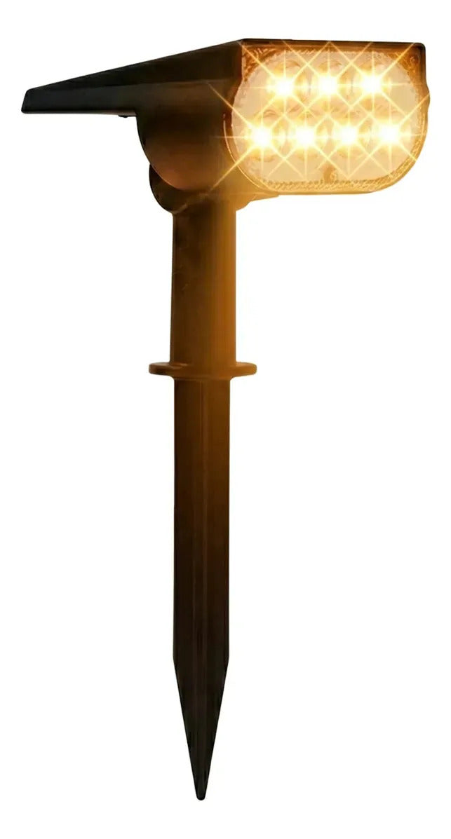 Estaca Solar 7 LED con Sensor para Jardín — Luz Cálida Raitot