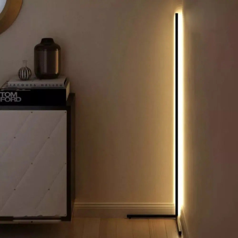 Lámpara de Pie Esquinera LED 1 m Minimalista Luz Cálida