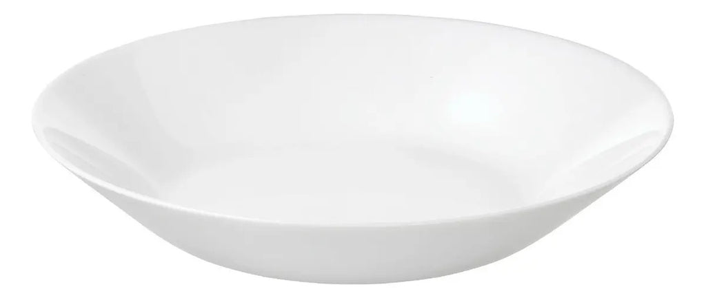 Juego de Vajilla Carol 16 Piezas Vidrio Opal Blanco