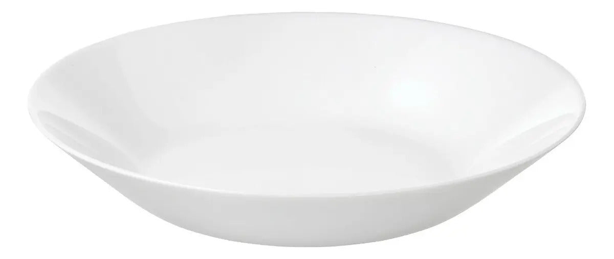 Juego de Vajilla Carol 16 Piezas Vidrio Opal Blanco