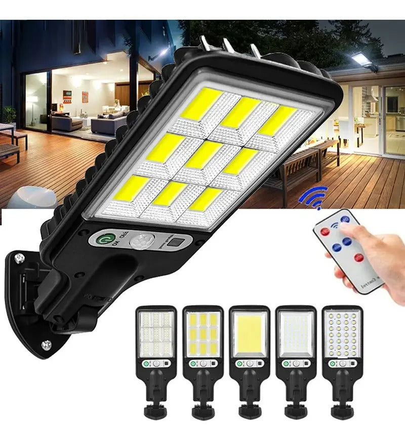 Pack x4 Reflectores Solares LED con Sensor de Movimiento IP65