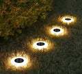 Estacas Solares LED para Jardín 14 Leds - Pack x4