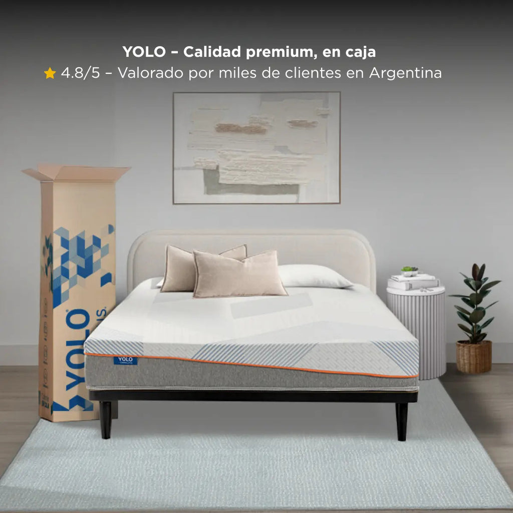 Colchón en Caja YOLO by Simmons 2 Plazas 140x190 cm
