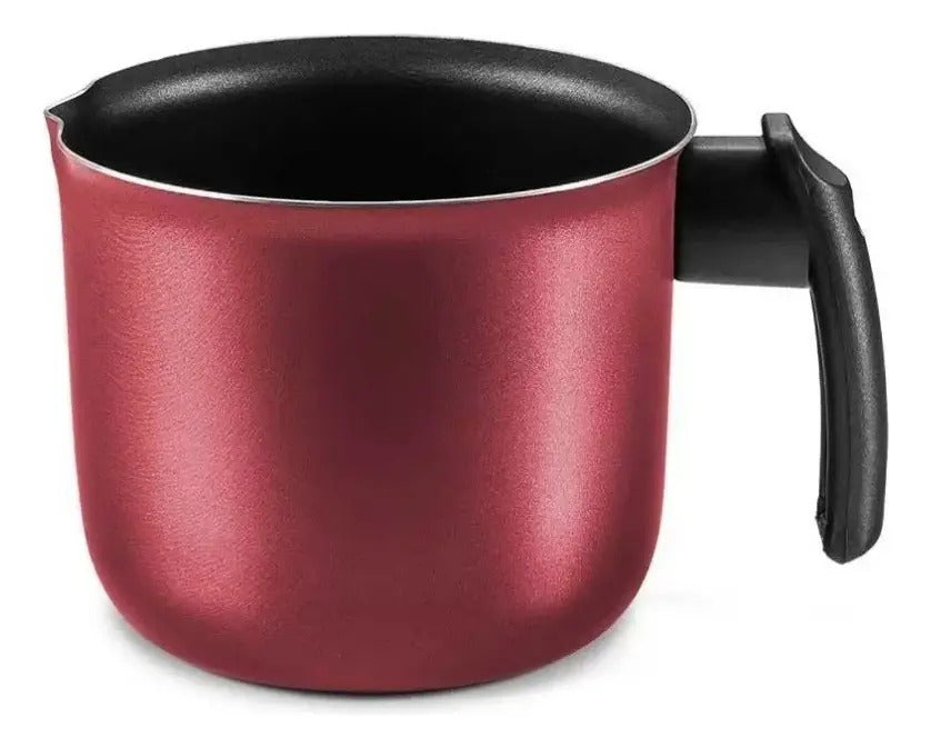 Batería de Cocina Safira MTA 7 Piezas Antiadherente Rojo