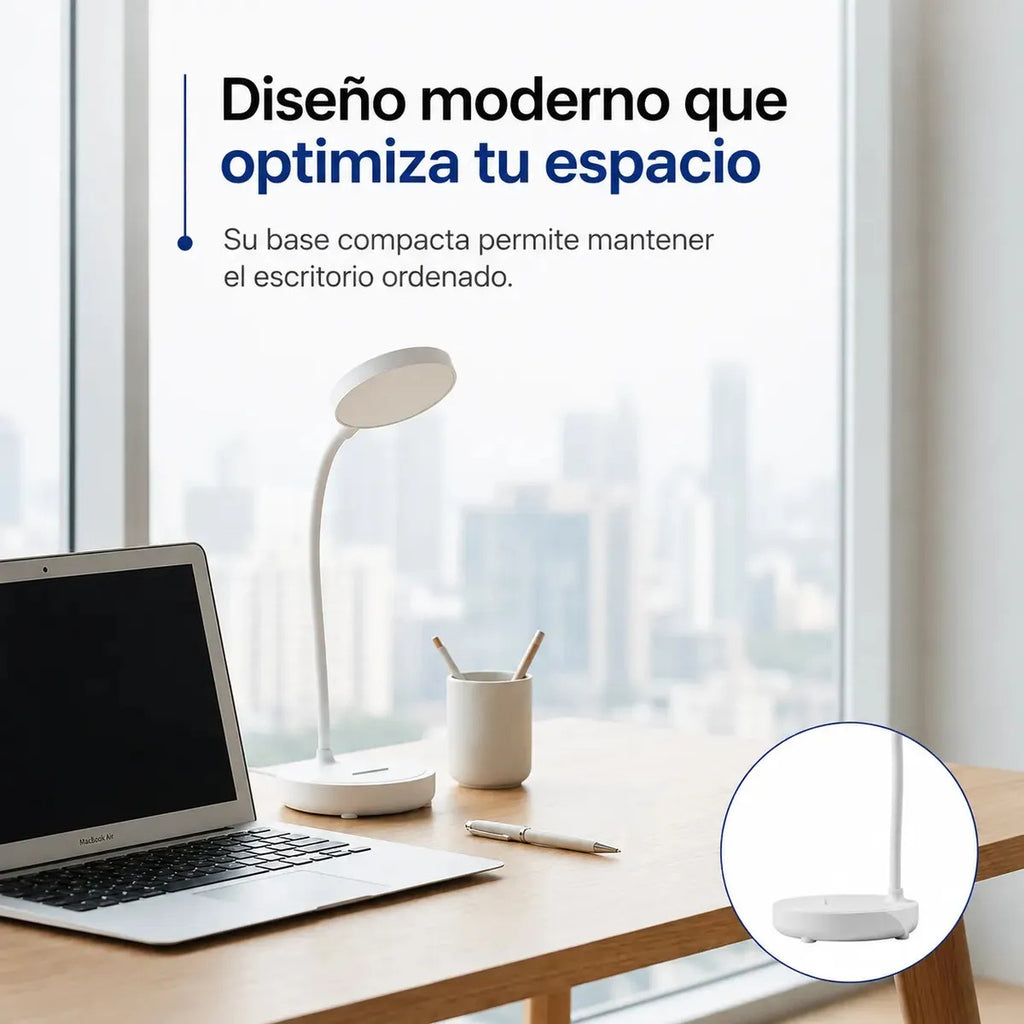Velador LED Flexible Táctil Trafolec Luz Regulable