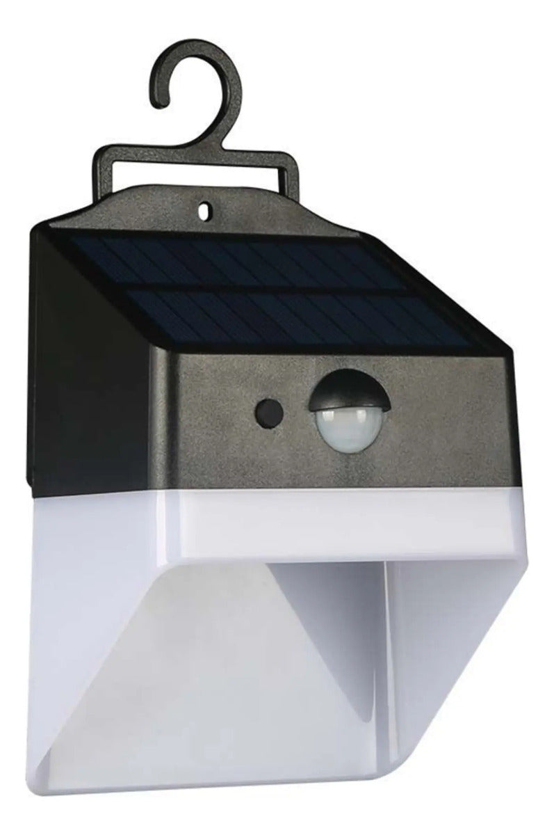 Aplique Solar LED Exterior con Sensor de Movimiento Luz Cálida