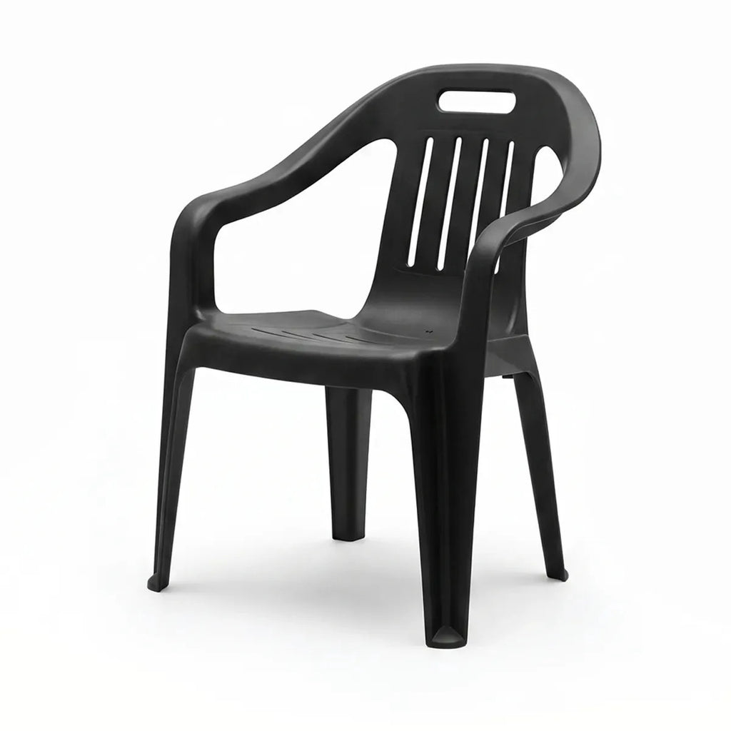 Sillón de Jardín Fátima Polipropileno Reforzado Negro