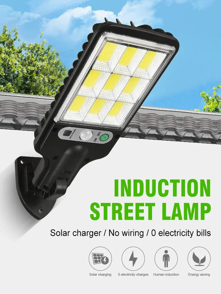Pack x4 Reflectores Solares LED con Sensor de Movimiento IP65