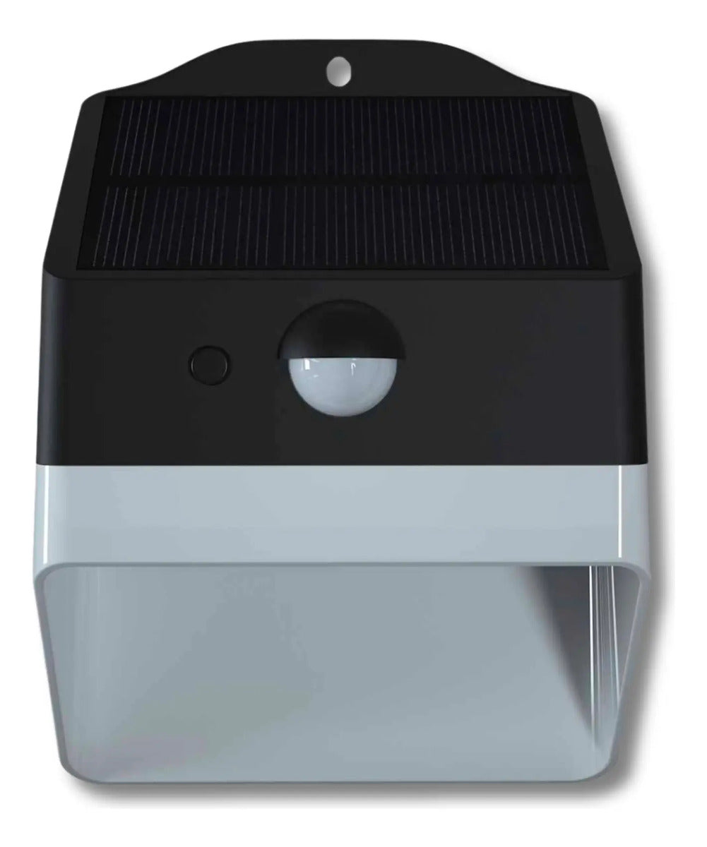 Aplique Solar LED Exterior con Sensor de Movimiento Luz Cálida