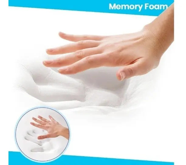 Set x2 Almohadas Viscoelásticas 60x35 cm con Fundas