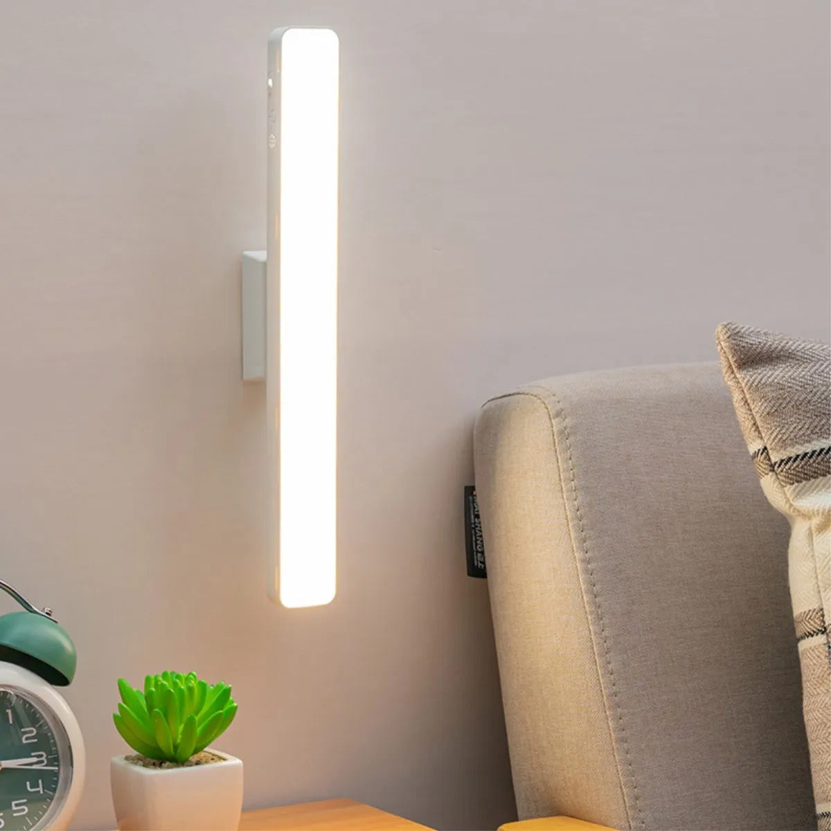 Barra LED 30 cm Recargable con Montura Magnética
