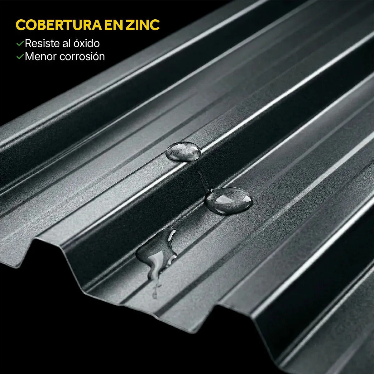 Cobertizo de Acero Galvanizado Trent 195x181x151 cm