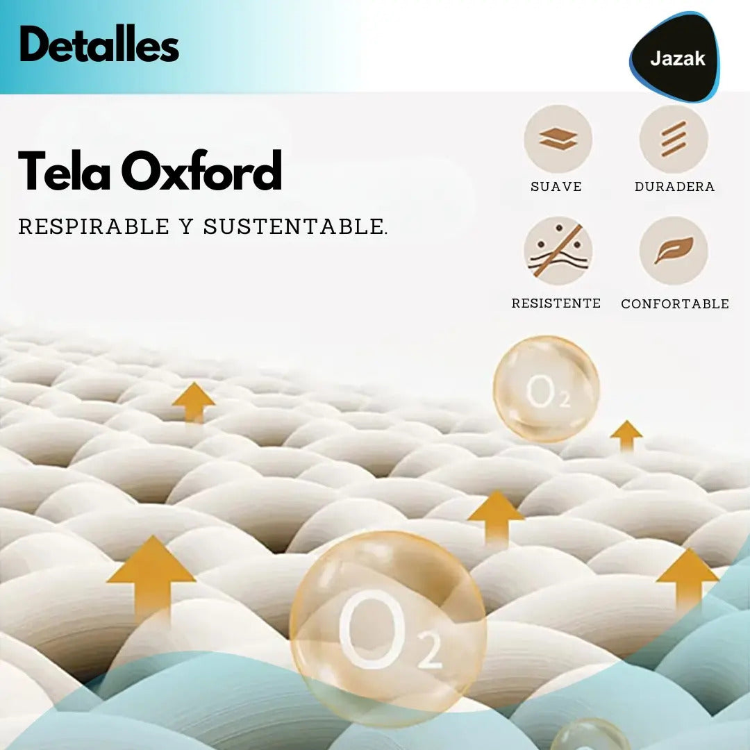 Reposera Plegable Sunfield de Acero con Tela Oxford Beige