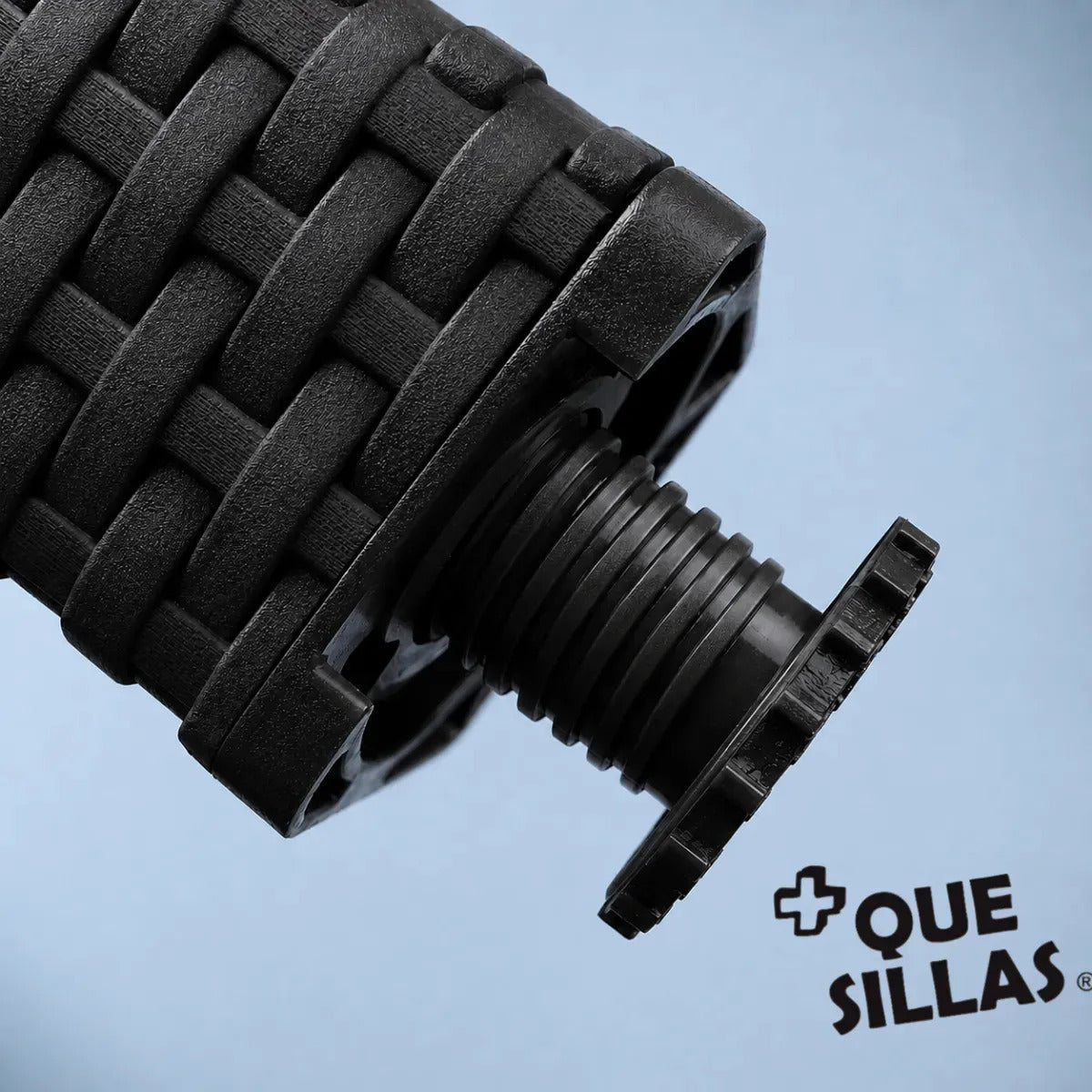 Pack 2 Sillones Alejo + Mesa Ratona 70x70 Símil Rattán