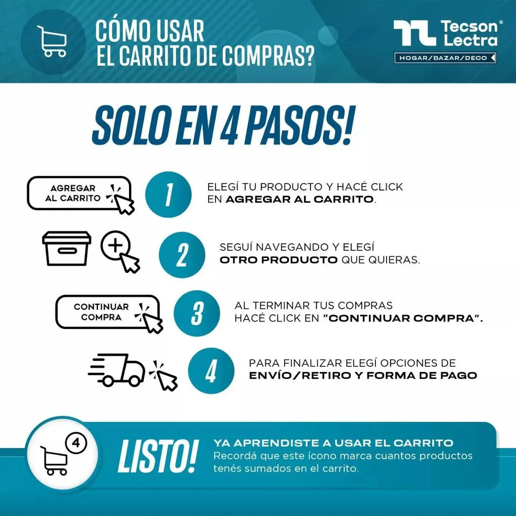 Cajas Organizadoras Símil Rattán Medianas 14 L — Pack x3