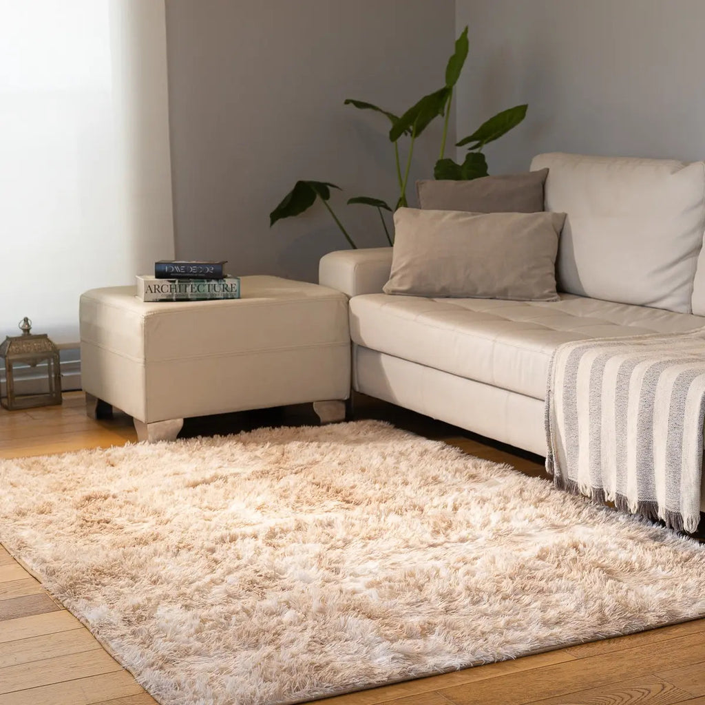 Alfombra Nórdica Peluda 200x140 cm Pelo Largo Living