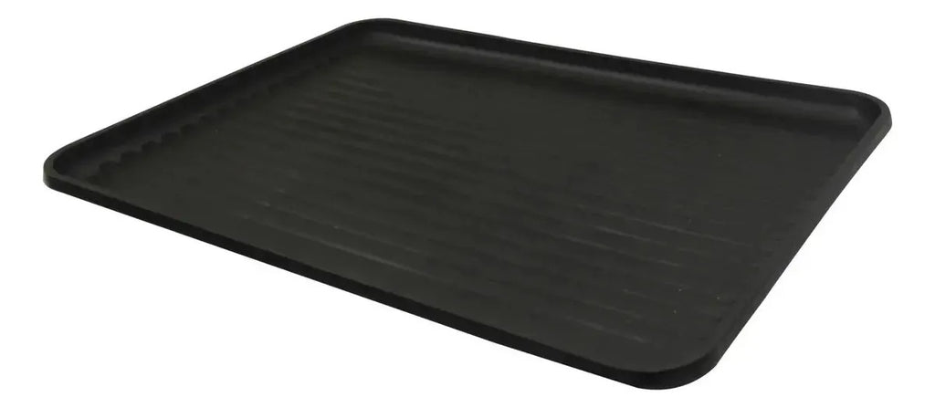 Escurridor Secaplatos con Bandeja y Cubiertero Negro 11 Platos