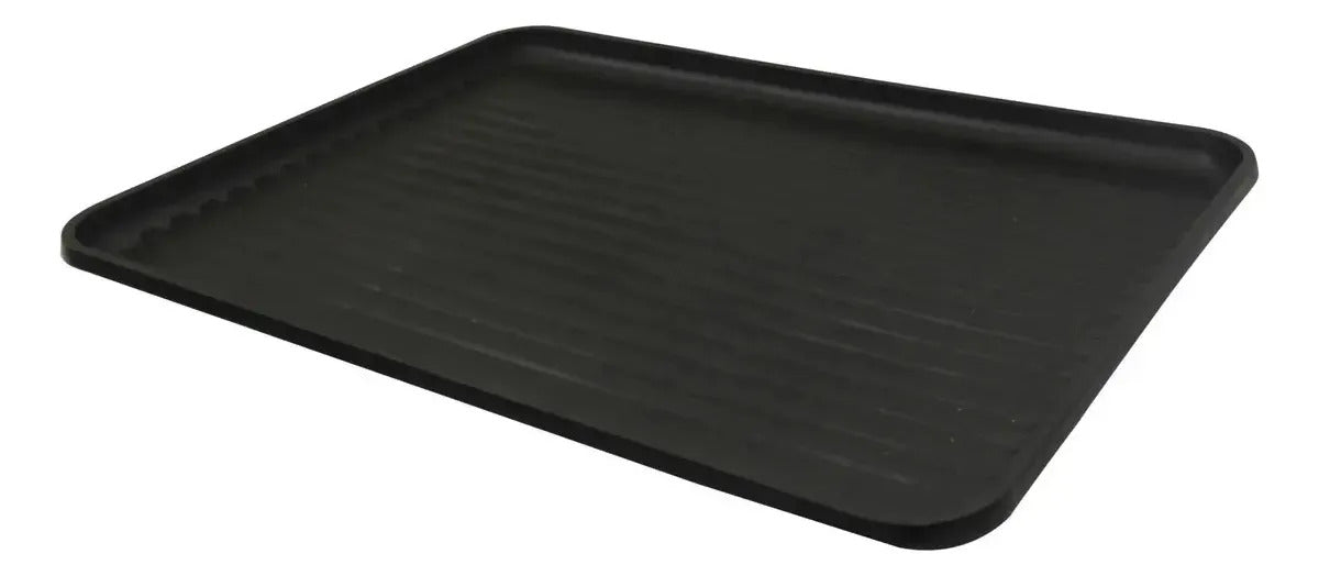 Escurridor Secaplatos con Bandeja y Cubiertero Negro 11 Platos