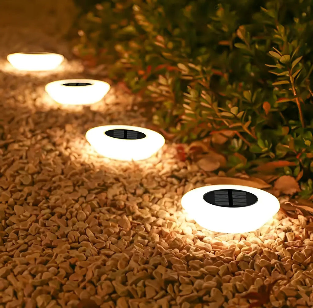 Estacas Solares LED para Jardín 14 Leds - Pack x4