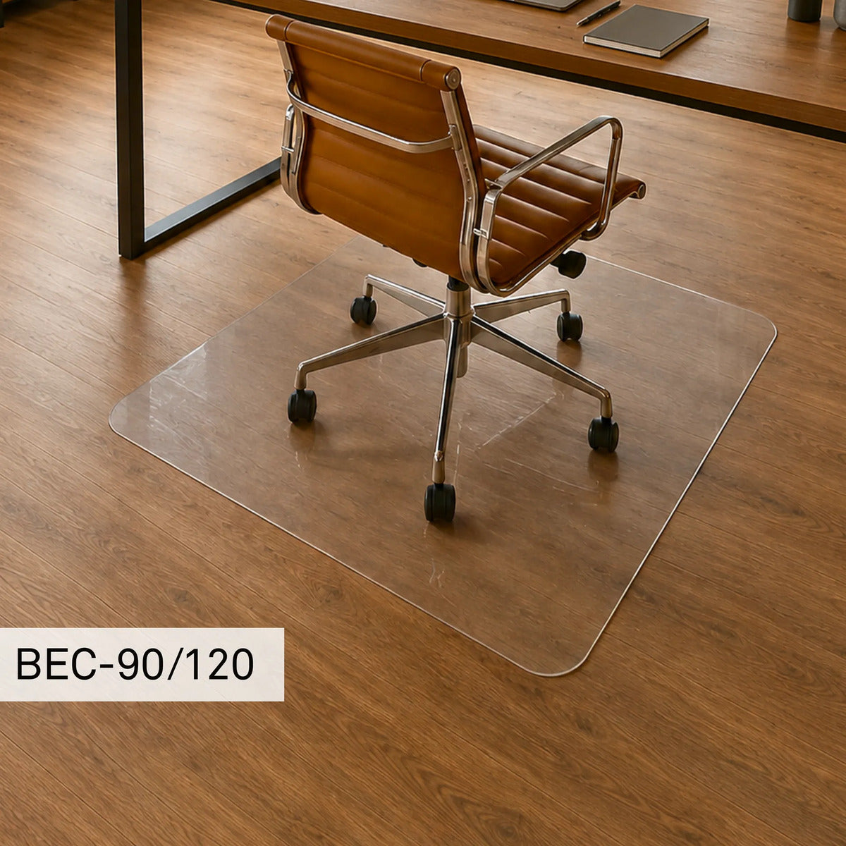 Protector de Piso Bajo Escritorio PVC Premium 2 mm YUKA