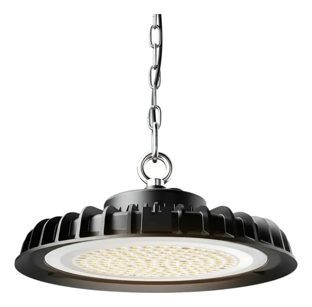 Lámpara LED Galponera Industrial UFO 100W Luz Fría 6500K