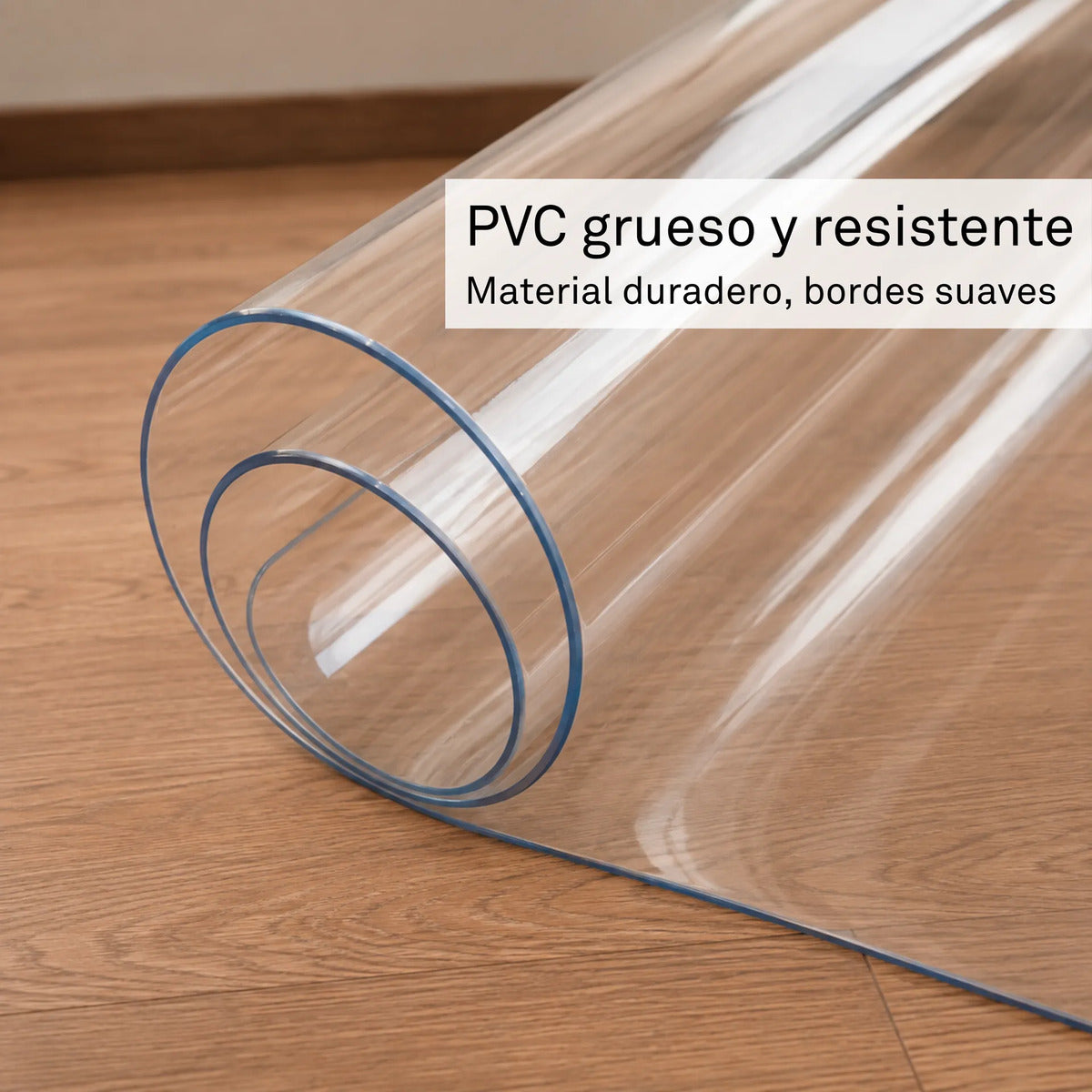 Protector de Piso Bajo Escritorio PVC Premium 2 mm YUKA