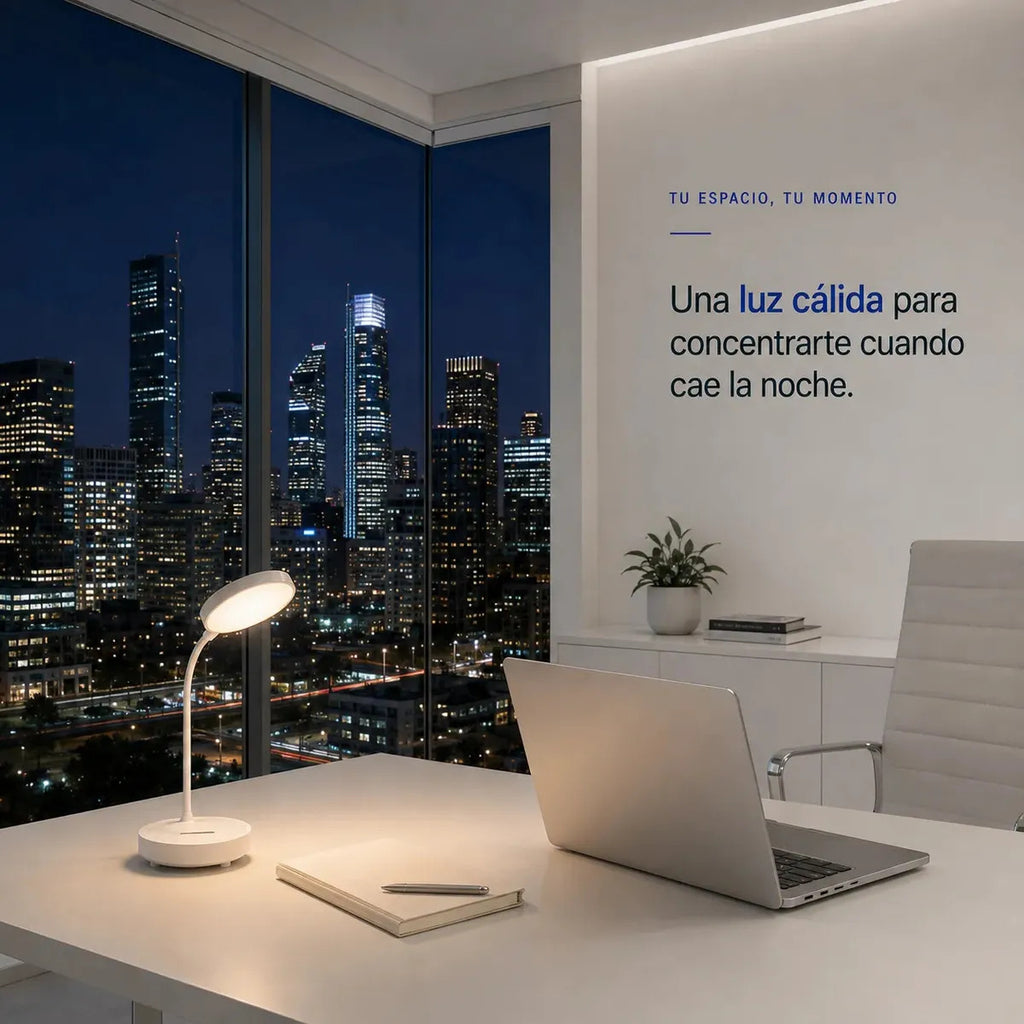 Velador LED Flexible Táctil Trafolec Luz Regulable